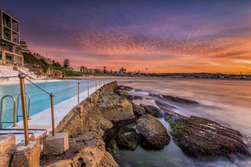 Best Location At Bondi Beach, On The Beach! Apartment Sydney Luaran gambar